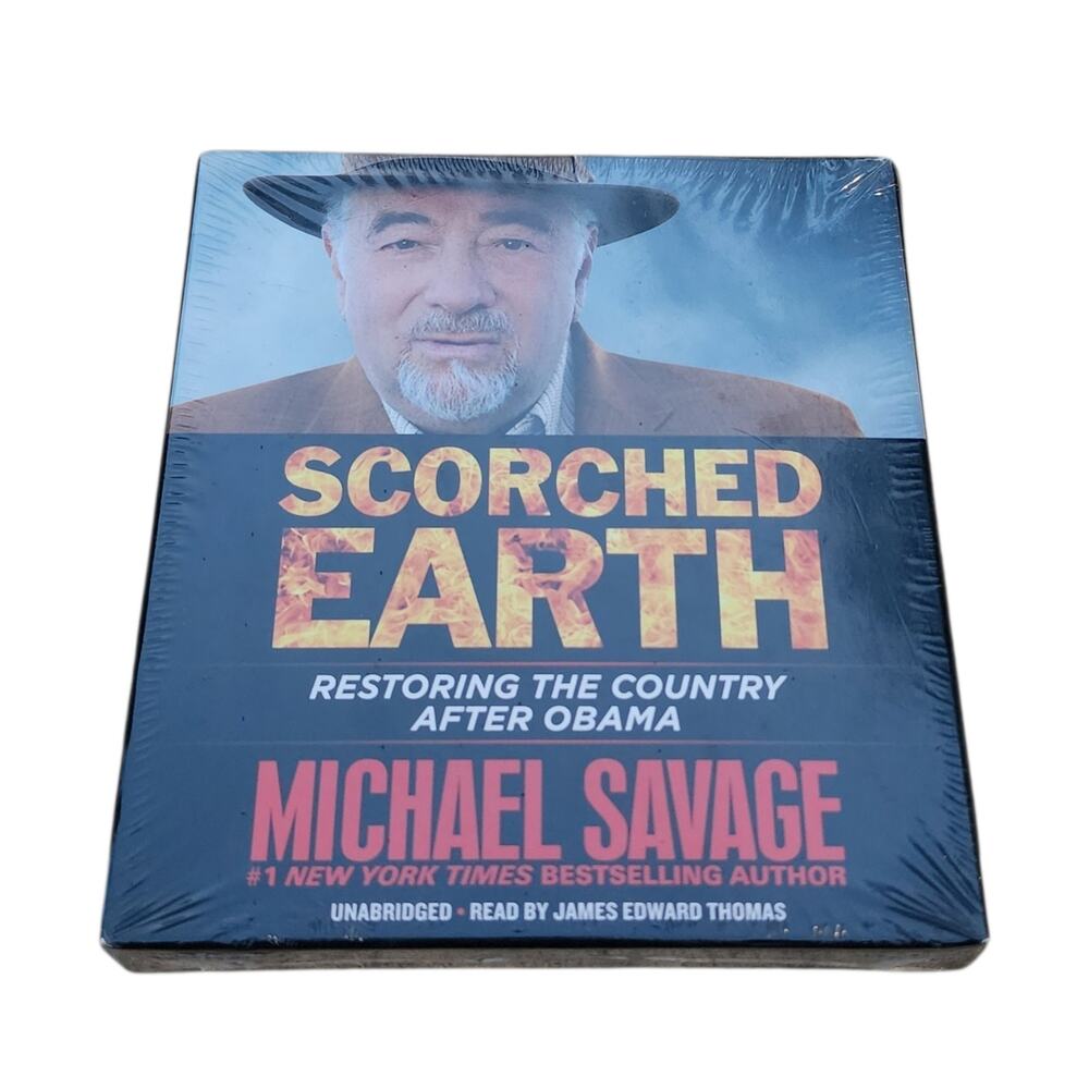 Michael Savage Scorched Earth Restoring The Country After Obama Audiobook CD NEW